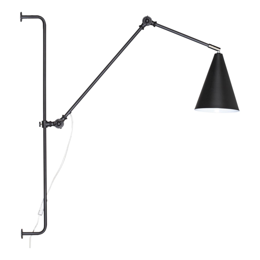 ByRydens - Wandlamp YUKON 1xE27/5W/230V zwart