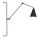 ByRydens - Wandlamp YUKON 1xE27/5W/230V zwart