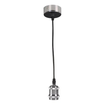 Câble d'alimentation 1xE27/20W/230V chrome brillant