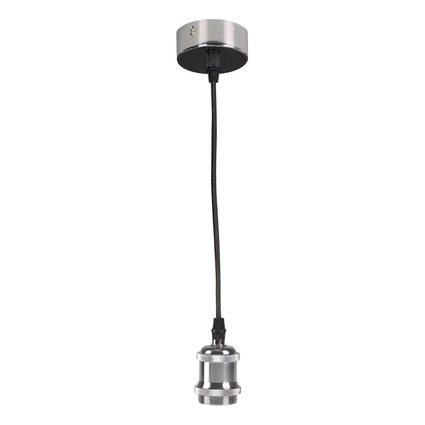 Câble d'alimentation 1xE27/20W/230V chrome brillant
