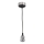 Câble d'alimentation 1xE27/20W/230V chrome brillant