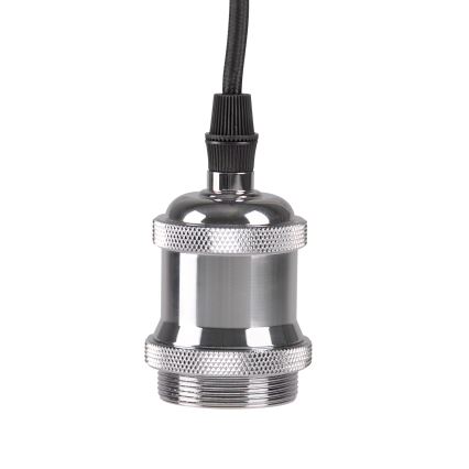 Câble d'alimentation 1xE27/20W/230V chrome brillant