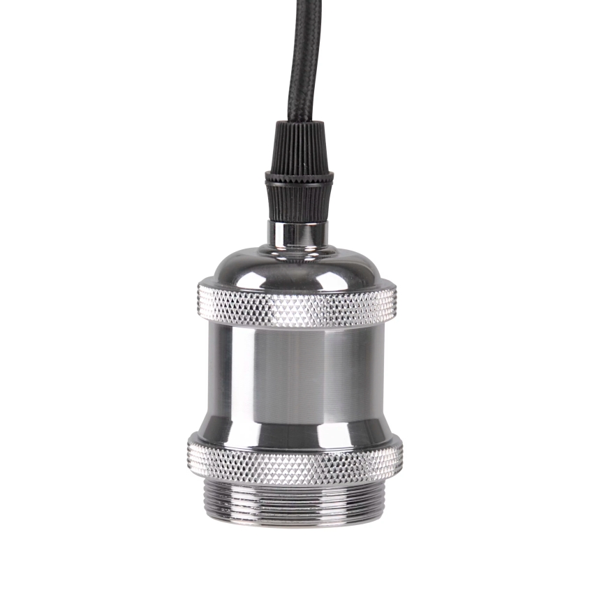 Câble d'alimentation 1xE27/20W/230V chrome brillant