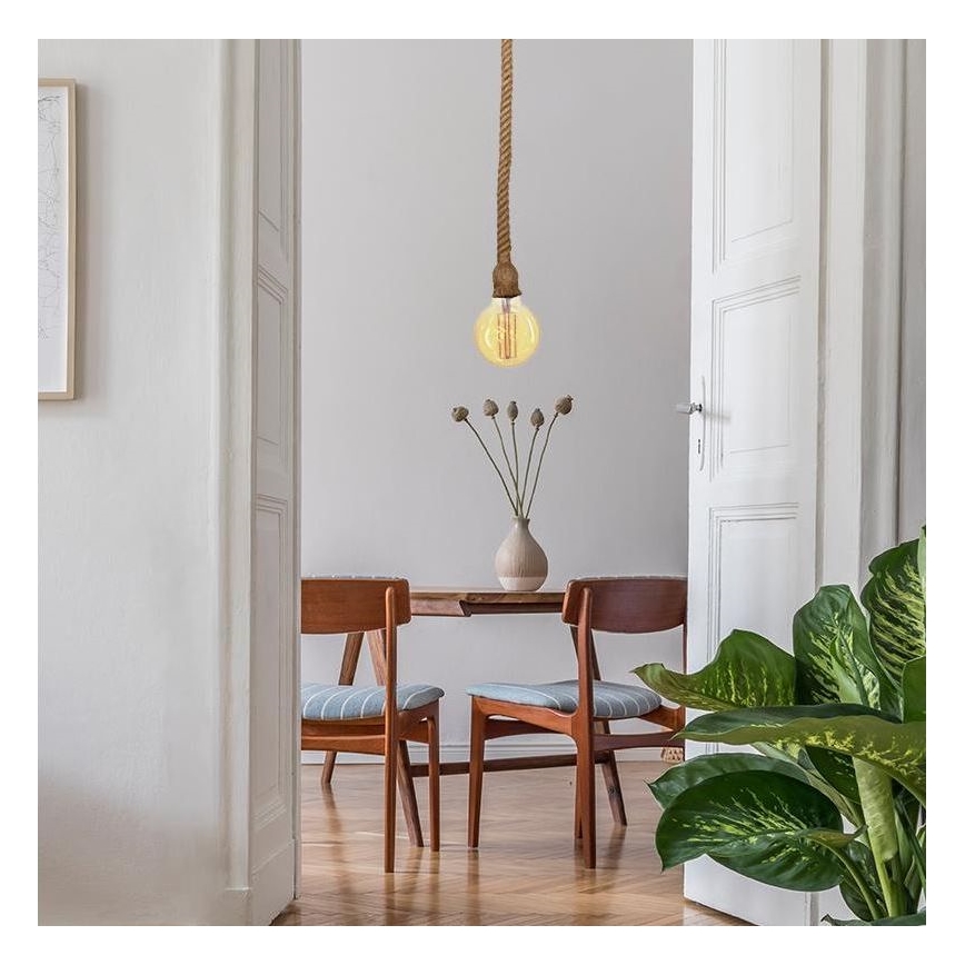 Câble d'alimentation 1xE27/60W/230V 1 m