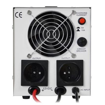 Câble d'alimentation de secours 500W/800VA onde sinusoïdale pure