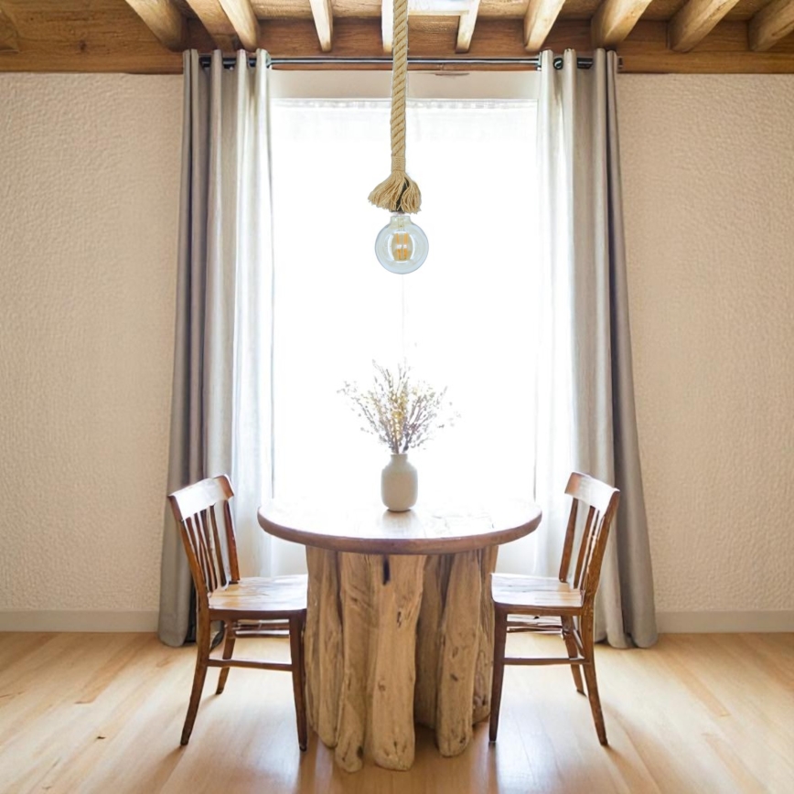 Câble d'alimentation KOS 1xE27/60W/230V hêtre