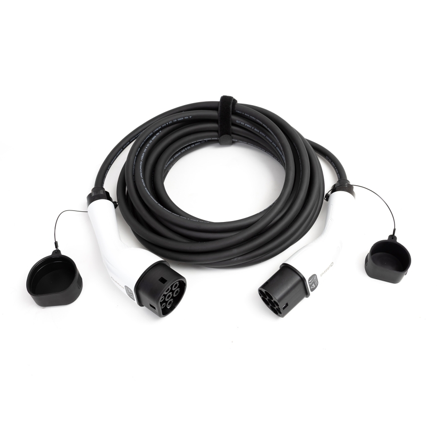 Câble de recharge pour véhicules électriques et hybrides rechargeables EV/PHEV Type 2 16A/400V 11kW IP54 10m