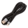 Câble USB tressé connecteur USB-A / USB-C 18W 2m noir