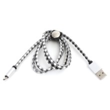 Câble USB USB A / port Micro USB 1m blanc