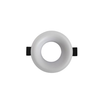 Cadre de finition pour spot encastré GU10 Ø 8,6 cm, blanc