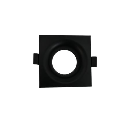 Cadre d'encastrement pour spot GU10 8,6x8,6 cm, noir