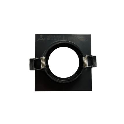 Cadre d'encastrement pour spot GU10 8,6x8,6 cm, noir