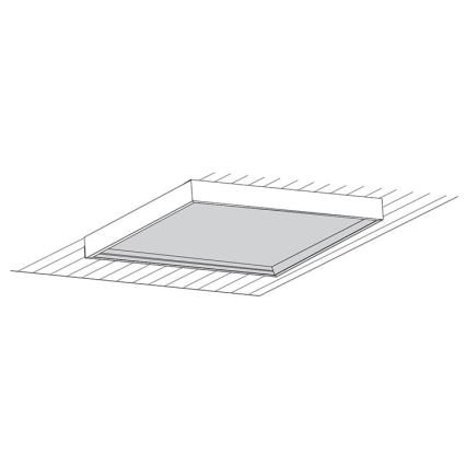 Cadre en métal pour installation de panneau LED 600x600mm