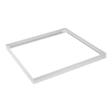 Cadre métallique pour l'installation de panneaux LED 600x600 mm blanc