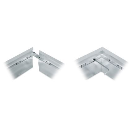 Cadre métallique pour l'installation de panneaux LED ZEUS 595×595mm