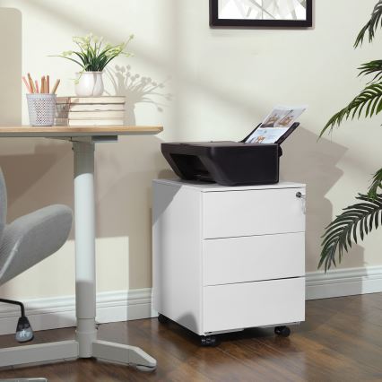 Caisson de bureau SECURIO blanc