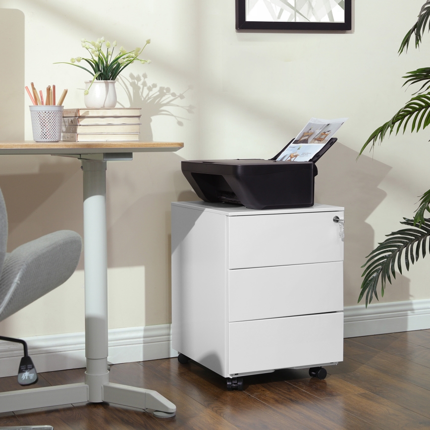 Caisson de bureau SECURIO blanc