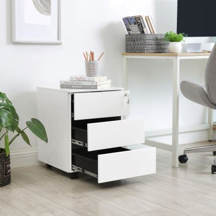 Caisson de bureau SECURIO blanc