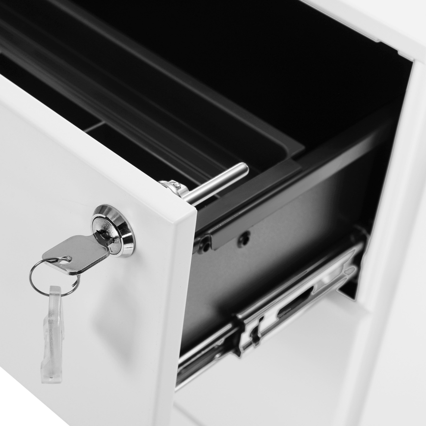 Caisson de bureau SECURIO blanc