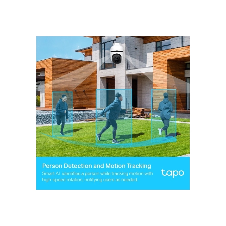 Caméra d'extérieur IP65 Wi‑Fi