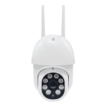 Caméra extérieure avec capteur, IP65, Wi‑Fi, compatible Tuya