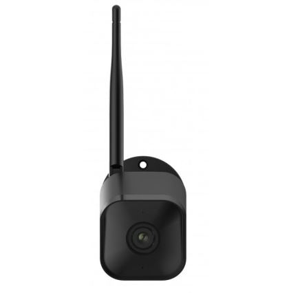 Caméra extérieure connectée avec détecteur Full HD 1080p 12V IP65 Wi-Fi Tuya noir