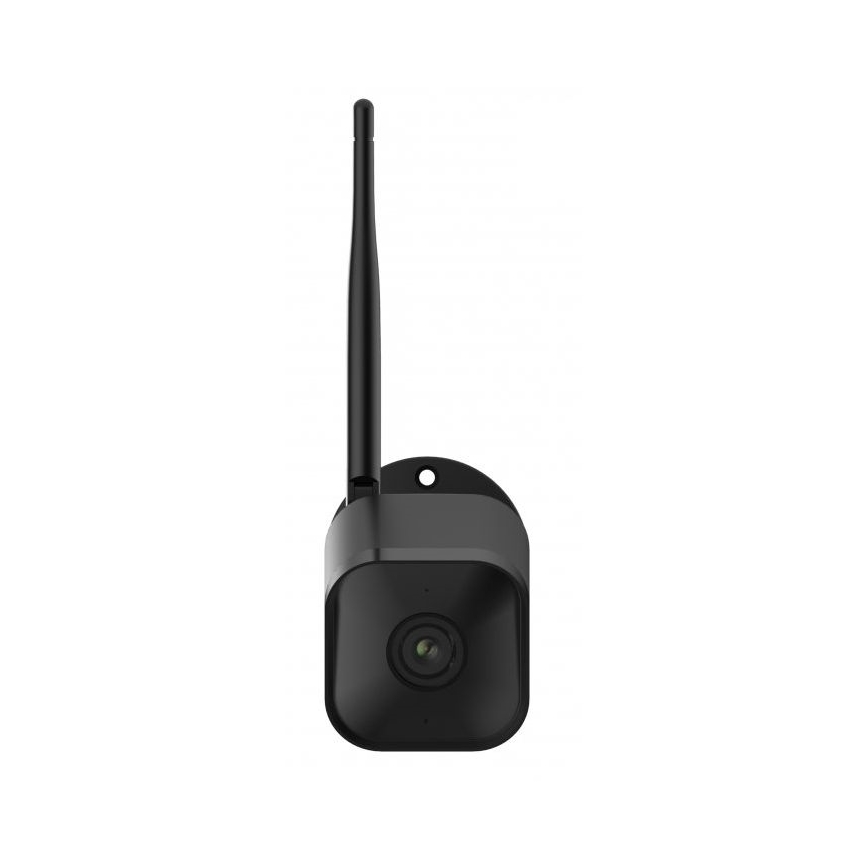 Caméra extérieure connectée avec détecteur Full HD 1080p 12V IP65 Wi-Fi Tuya noir