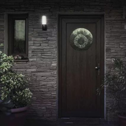 Caméra extérieure connectée avec lumière GoSmart LED/12W/230V 3200K IP65 Wi-Fi Tuya noir