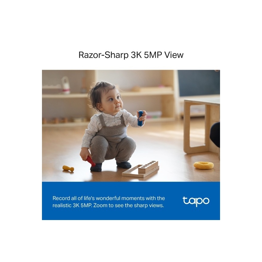 Caméra intelligente Wi-Fi Tuya