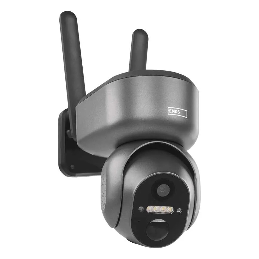 Caméra solaire connectée équipée d'un capteur GoSmart 4G/LTE, batterie 10400 mAh 5V, indice de protection IP65, compatible Tuya