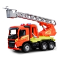 Camion de pompiers Volvo avec une échelle de 48 cm, orange