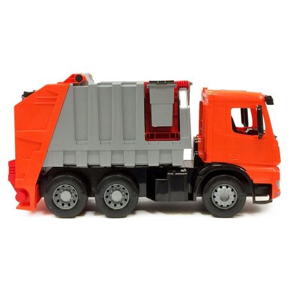 Camion-poubelle Mercedes 72 cm rouge