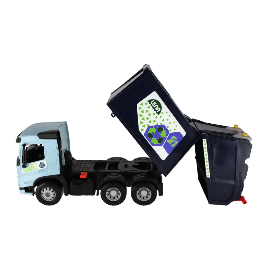 Camion poubelle Volvo WORXX 53 cm bleu/noir