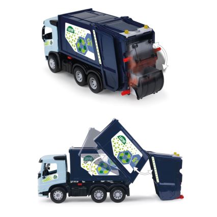 Camion poubelle Volvo WORXX 53 cm bleu/noir