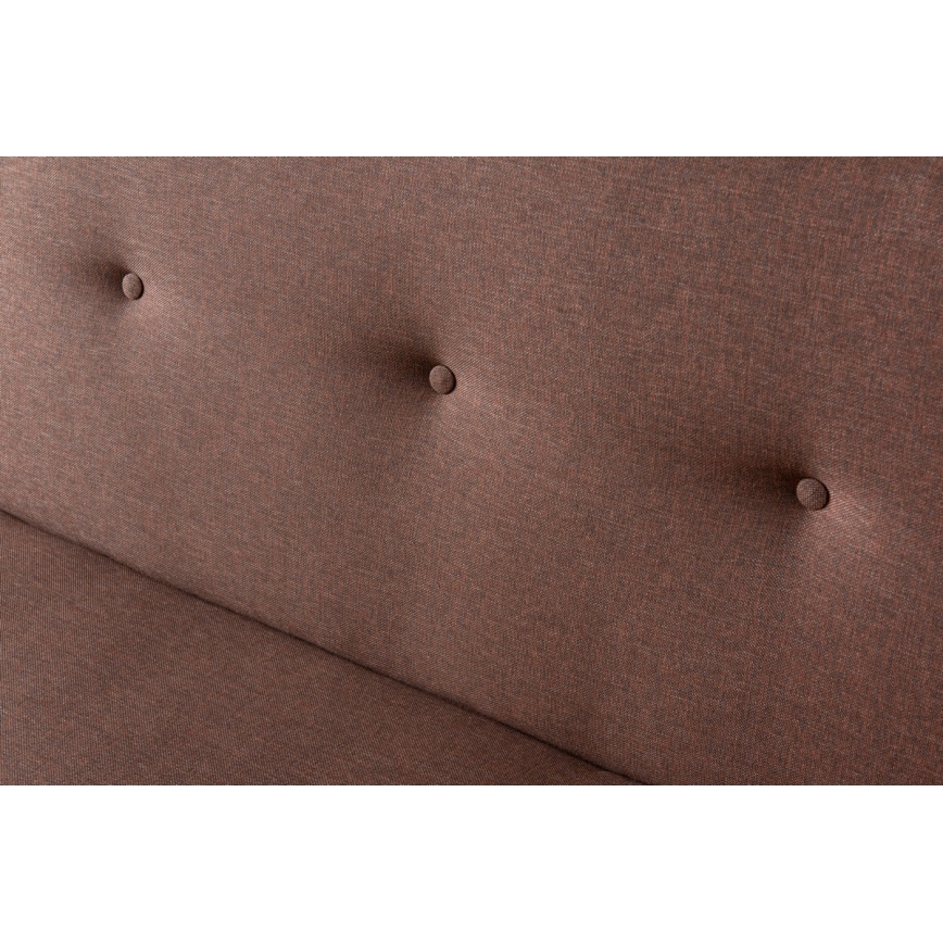 Canapé 2 places LOKO marron