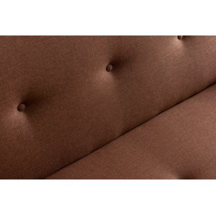 Canapé 2 places NARA marron