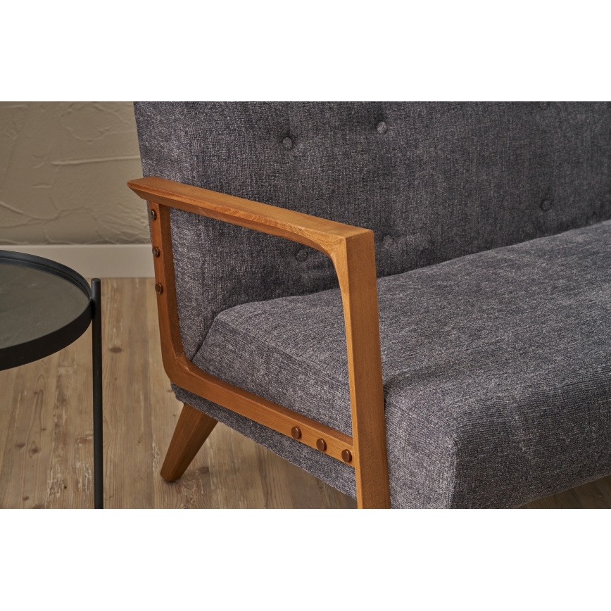 Canapé 2 places TUMI gris