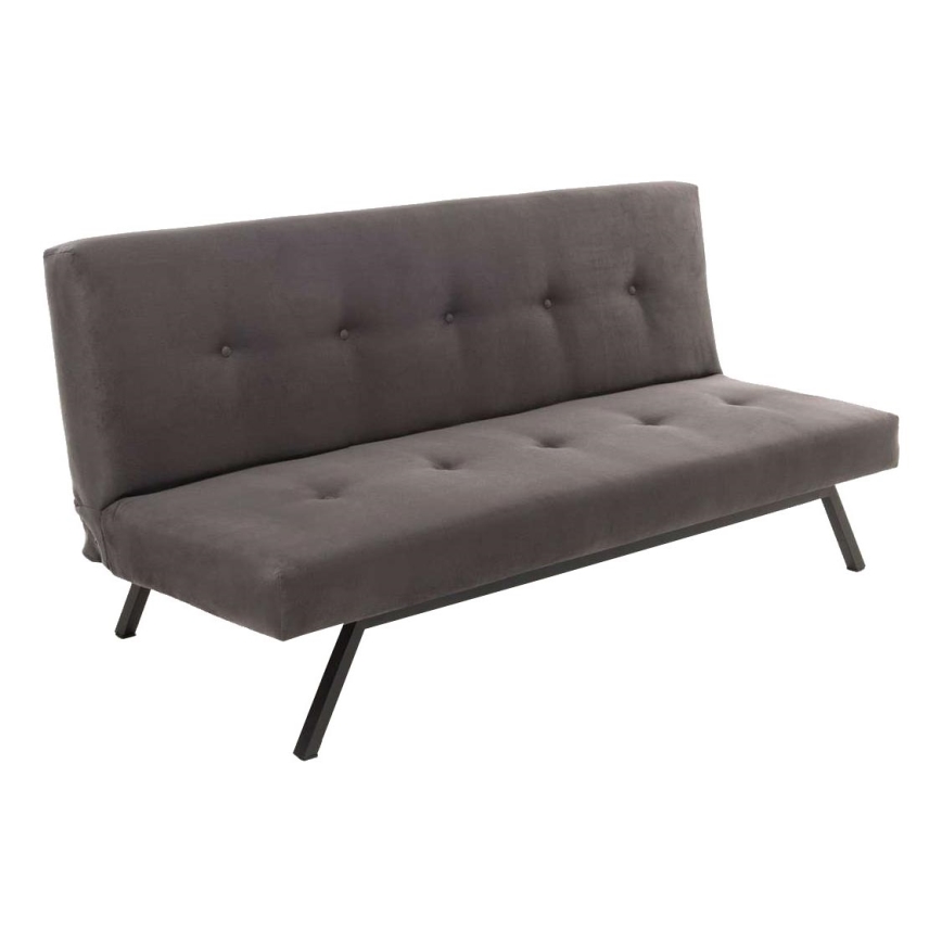 Canapé convertible 2 places BAKU gris