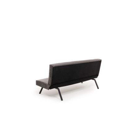 Canapé convertible 2 places BAKU gris