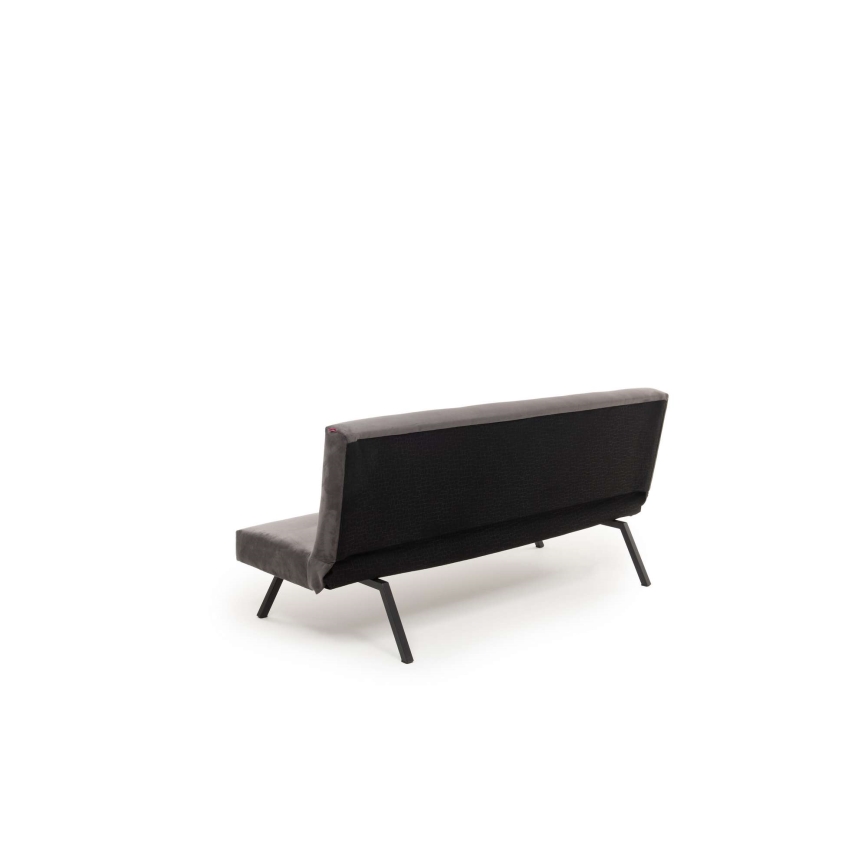 Canapé convertible 2 places BAKU gris