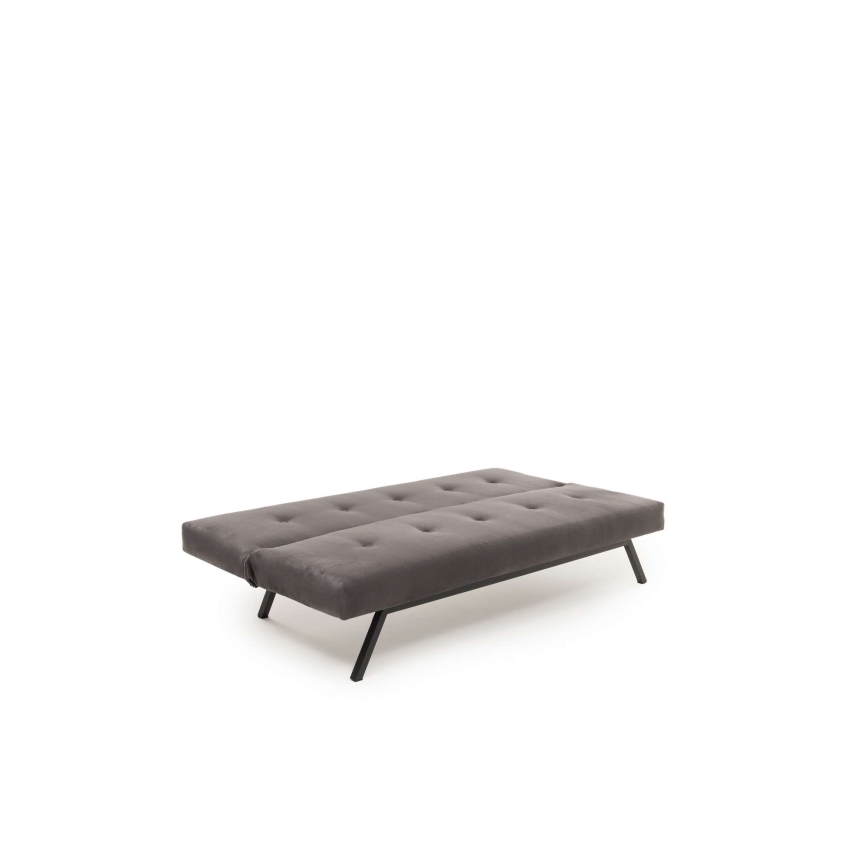 Canapé convertible 2 places BAKU gris