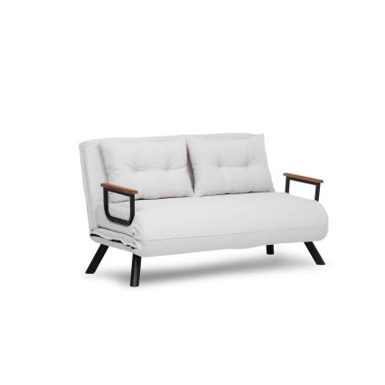 Canapé convertible 2 places QIRA blanc