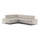 Canapé d'angle convertible en L MARANO gauche beige