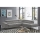 Canapé d'angle pliable en forme de L avec un espace de rangement BRESCIA droit gris