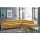 Canapé d'angle pliable en forme de L avec un espace de rangement BRESCIA droit jaune