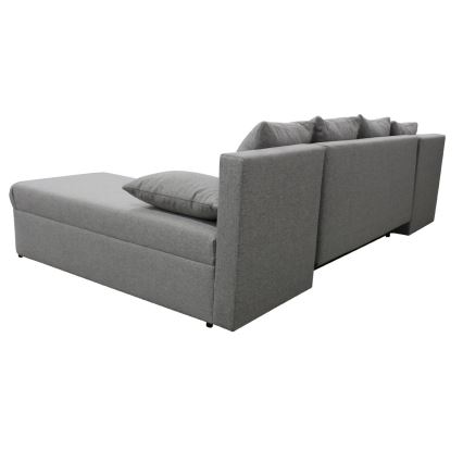 Canapé d'angle universel en forme de U, rembourré et pliable ALMEIDA gris