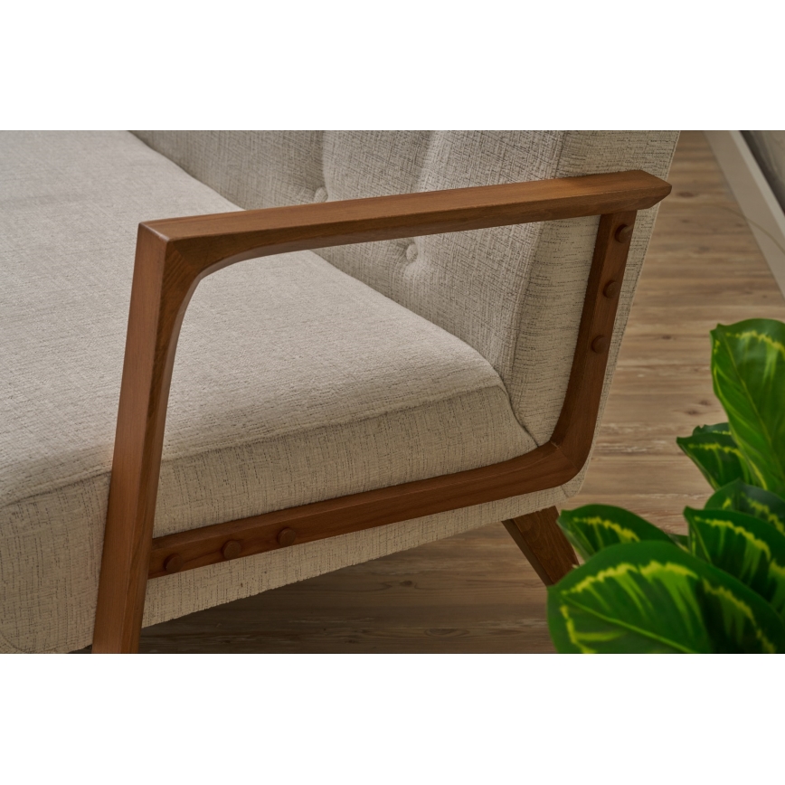 Canapé deux places TUMI crème