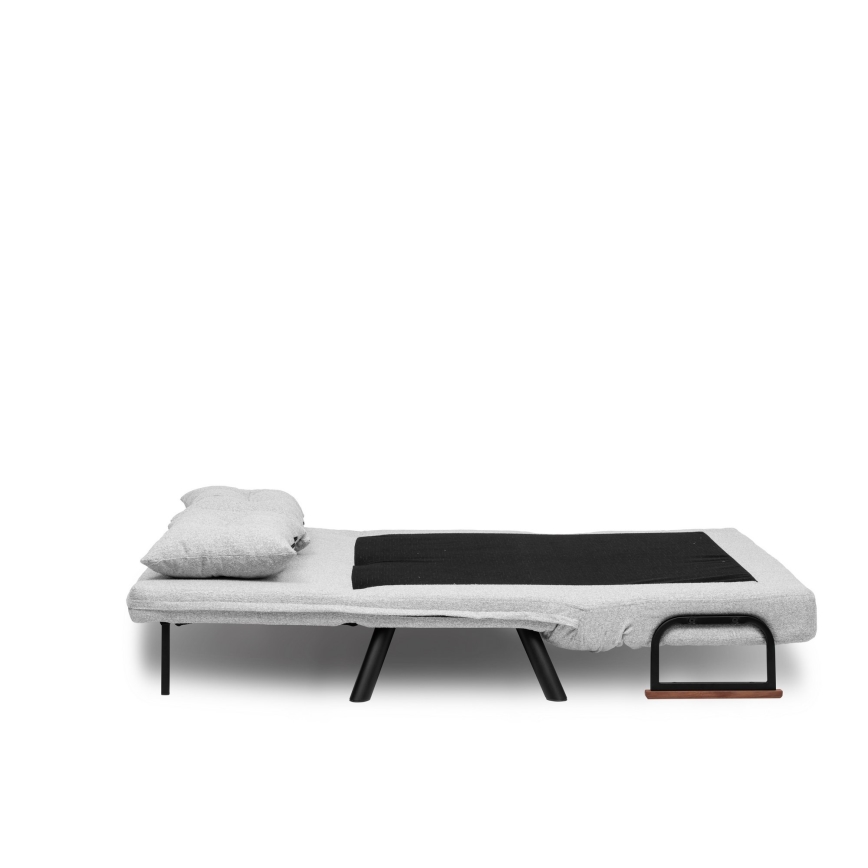 Canapé-lit 2 places QIRA gris