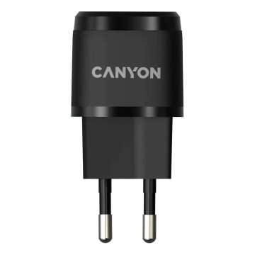 Canyon - Adapter voor snel opladen Power Delivery 20W zwart