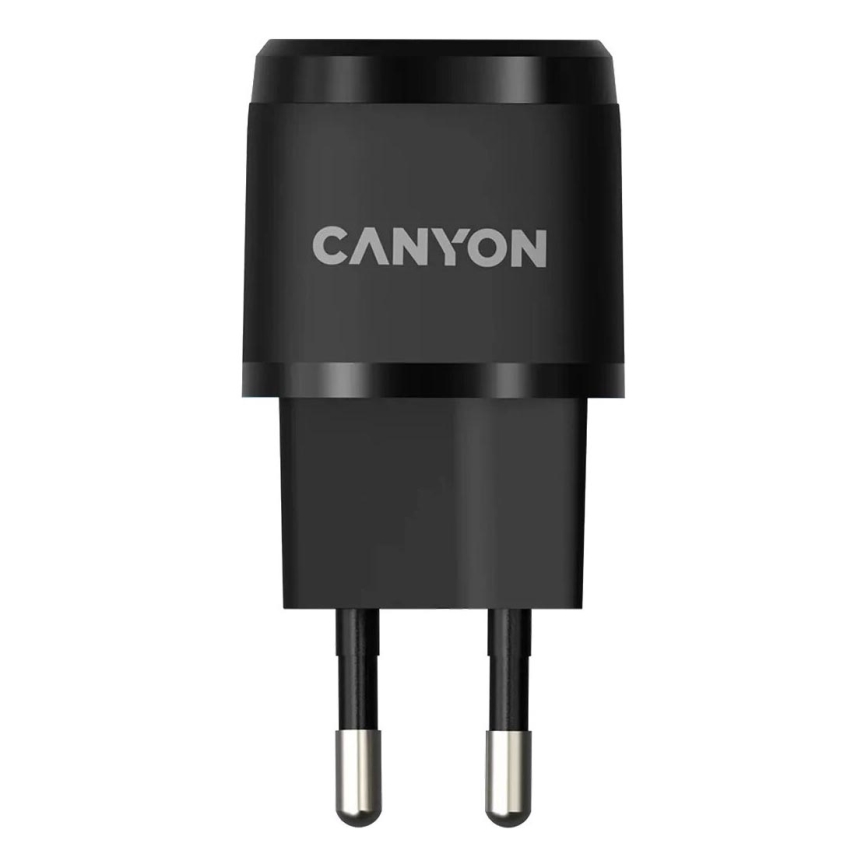 Canyon - Adapter voor snel opladen Power Delivery 20W zwart
